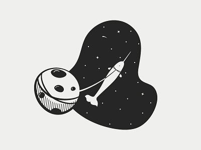 Whale | Inktober 12/31 animal inktober inktober 2018 narwhal ocean outer space vectober whale