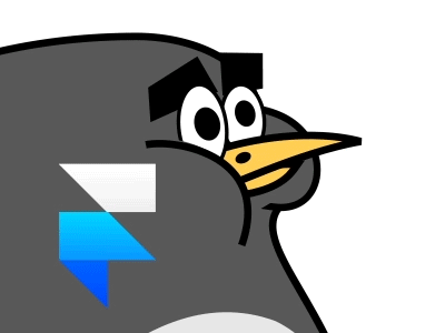 A fat bird for Framer X + React course animation bird fat framer x gif icon motion graphic producthunt react
