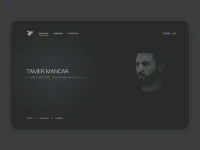 My Website concept design my website