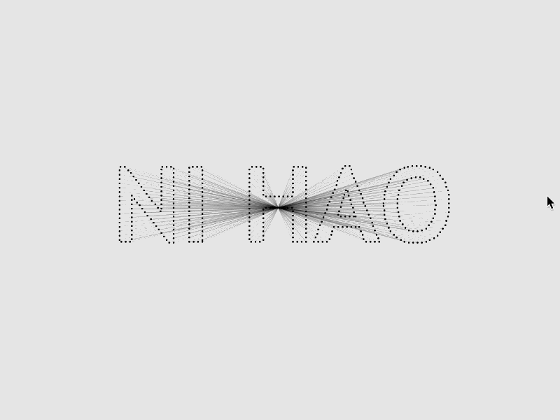 NI HAO creativecoding graphicdesign newmediaart p5js