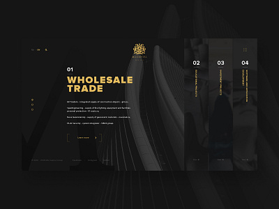 MG.Capital landing page brand business concept creative design header illustration interface landing shot ui webdesign