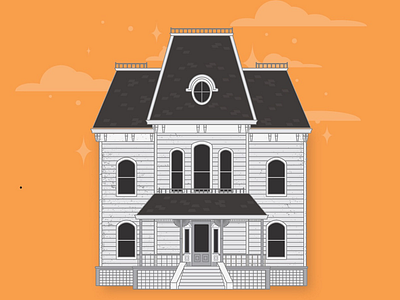 Bates Motel / Psyco halloween hauntedhouse hotel october scary spooky