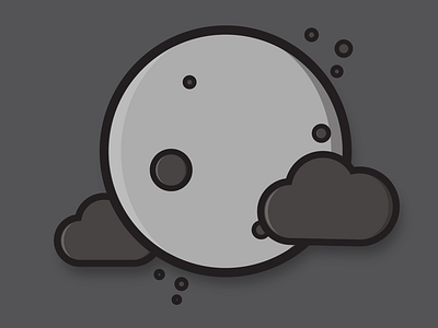 Full Moon 🌕 clouds halloween moon new night sky spooky