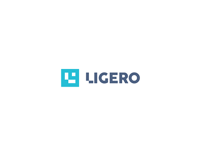 L logo design letter l logo square