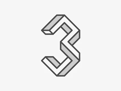 Dribbble Invites 3 dribbble invites isometric three
