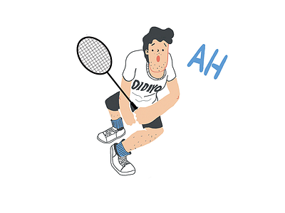 badminton badminton sport 插图 的photoshop