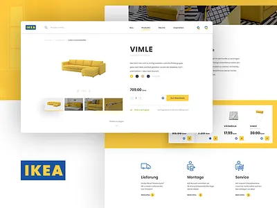 IKEA Concept concept furniture ikea interior product redesign shop ui