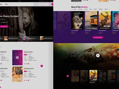 Player PSD Template ui