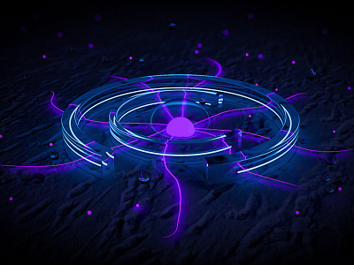 Snow///stars ai c4d