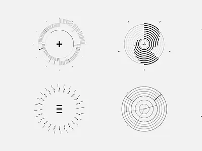 ele007_gfx.III artwork dash data dial dials graphicdesign installation interface minimal minimalism navigation ui userinterface vector