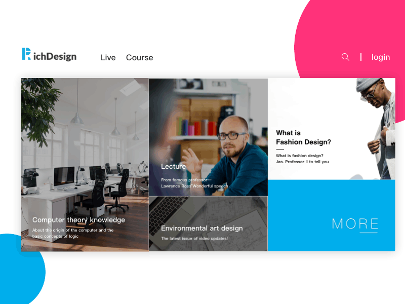 website2 animation design ui ux