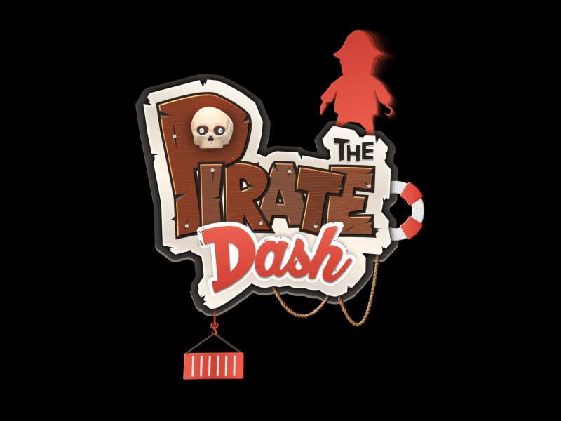 The Pirate Dash - Logo Anim.