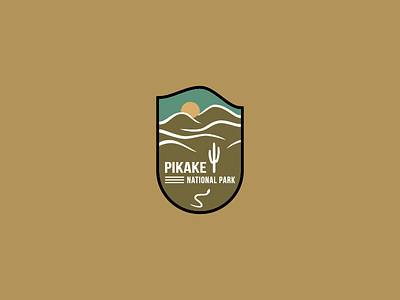 Daily logo challenge | Day 20 adobe cc badge badge design badge logo brand identity dailychallenge dailylogo dailylogochallenge design graphic illustrator logo logochallenge logodesign logomark national park