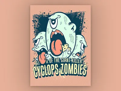 Giant killer cyclops zombies