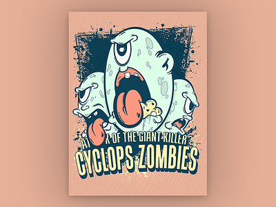 Giant killer cyclops zombies