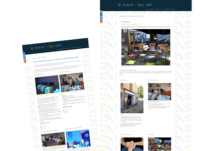 Moment Fish Spa fish spa ui ux wordpress