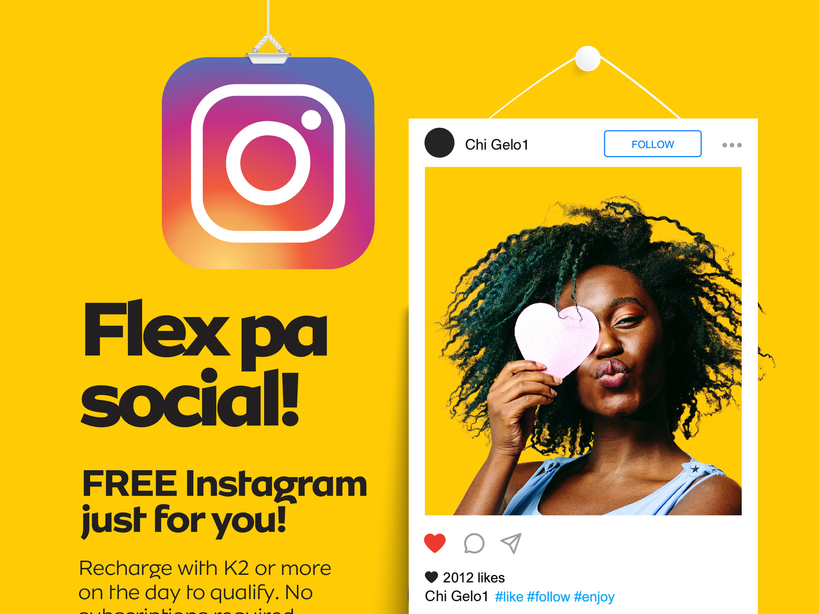 Example of Instagram Flex