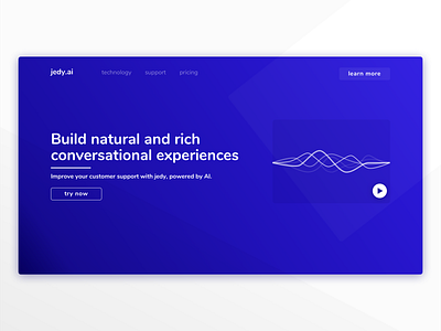 30days Web Design | Day no. 3 30day 30daychallenge 30days artificial intelligence dailui dailyui gradient gradient color gradient design gradients landing page machine learning ui ux web design