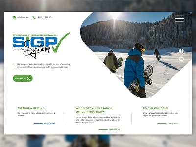 SIGP Systems .net c design ecommerce hero banner hero image mockup showcase system systems ui uidesign userinterface userinterfacedesign ux webdesign webdevelopment website design