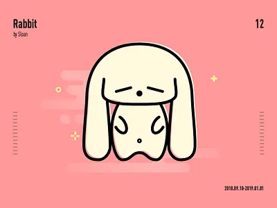 Rabbit art illustration photoshop