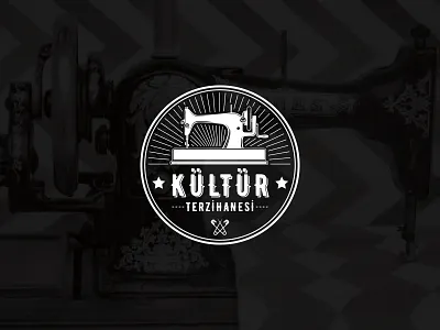 Kültür Terzihanesi Logo Branding animation art branding design flat icon illustration logo tailor type typography ui ux vector