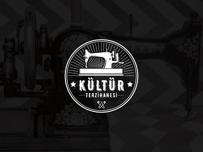 Kültür Terzihanesi Logo Branding animation art branding design flat icon illustration logo tailor type typography ui ux vector