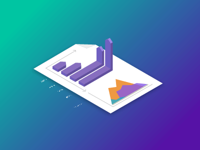 Animated Marketing Analytics Chart animated chart