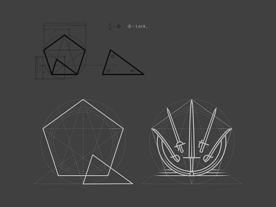 HEMA Alliance | Golden Ratio diagram brand fibonnaci golden ratio logo marca proporção áurea razão áurea simbolo