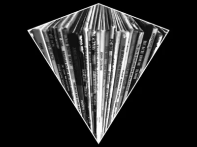 Vinyl Diamond design icon illustration logo