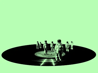 Music Discovery design icon illustration logo vector