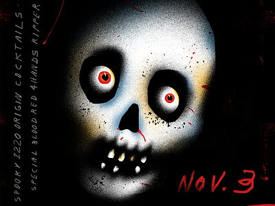 Halloween Flyer Detail