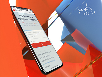 Recrutoid Kazakhstan | Hiring Service adaptive animation app bureau clean interface service design graphic hiring identity interface platform presentation responsive site system ui ux yaka