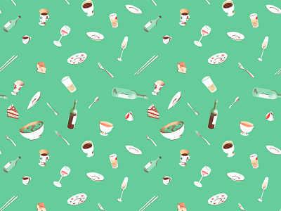 Asia Tang — Pattern asian asian food branding collateral color palette eskader food and beverage food art fre lemmens identity illustration limited color logo logo design logomark package design pattern pattern design restaurant stationery