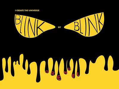 Grendel Promo Poster WIP design flat illustration poster type typography