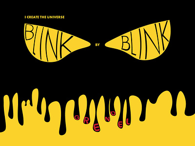 Grendel Promo Poster WIP design flat illustration poster type typography