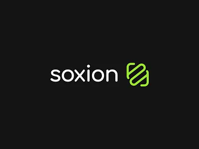 Soxion brand concept identity logo logomark