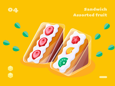 isometric sandwich 2.5d color design food illustration isometric sandwich series sketch transparent ui