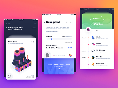 Ap Shot app ui kits uidesign