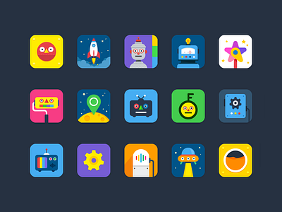 Toyshop character design graphic icon illustration ui