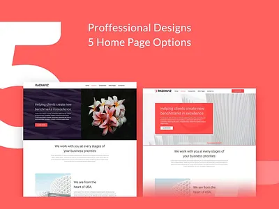 Radiaviz art direction branding design flat illustration lettering logo minimal responsive responsive design responsive layout type typography ui ux vector web website wireframe wireframe design