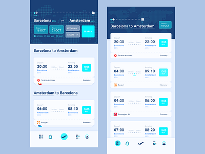 Travel App UI - Companion app application booking booking app clean design flight flight ticket light minimal mobile simple ticket transport travel travel app typography ui uidesign ux