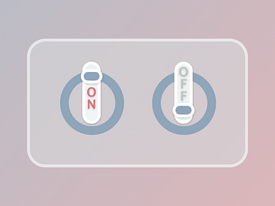 Daily UI Challenge - Day 15 "On/Off Switch" adobexd dailyui design practice settings switch toggle ui uxdesign