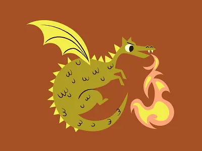 Dragon ai day 16 halloween illustration inktober monsters