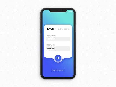 Login and Register design element interface login register ui user ux