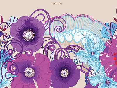 Poppy seamless patterns artwork bright floral background floral design flower illustration illustration pattern poppy vector