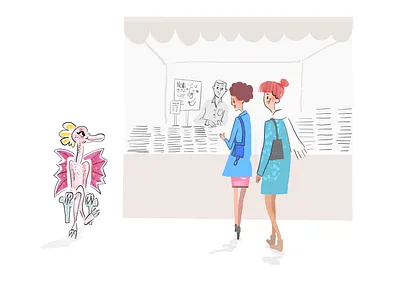 Guarded. Lifestyle Illustration article book illustration comics illustration illustrator inktober2018 lifestyle magazine illustration storyteller web