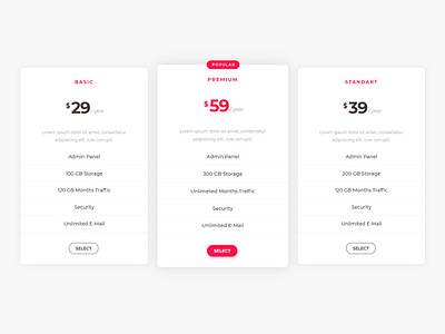 Price Table price price range price table ui ui elements ui kit ux