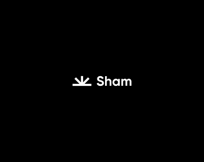 Sham branding graphic design logotype modern modernism