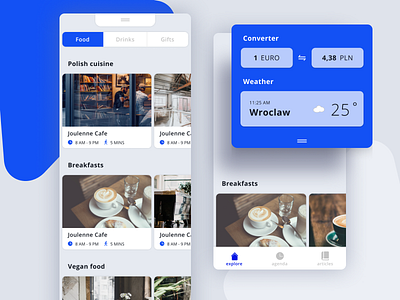 City Guide cafe cityguide converter design divante travel ui ux ux design weather