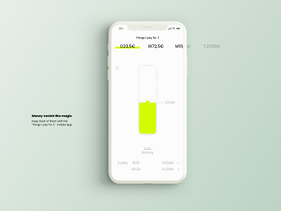 Things I pay for :( - Expense Tracking App 2/2 100daychallenge 100dayproject 100dayuichallenge app calculator dailyui dailyui004 design expense expense track expenses interaction mobile app design thingsipayfor:( tracker ui